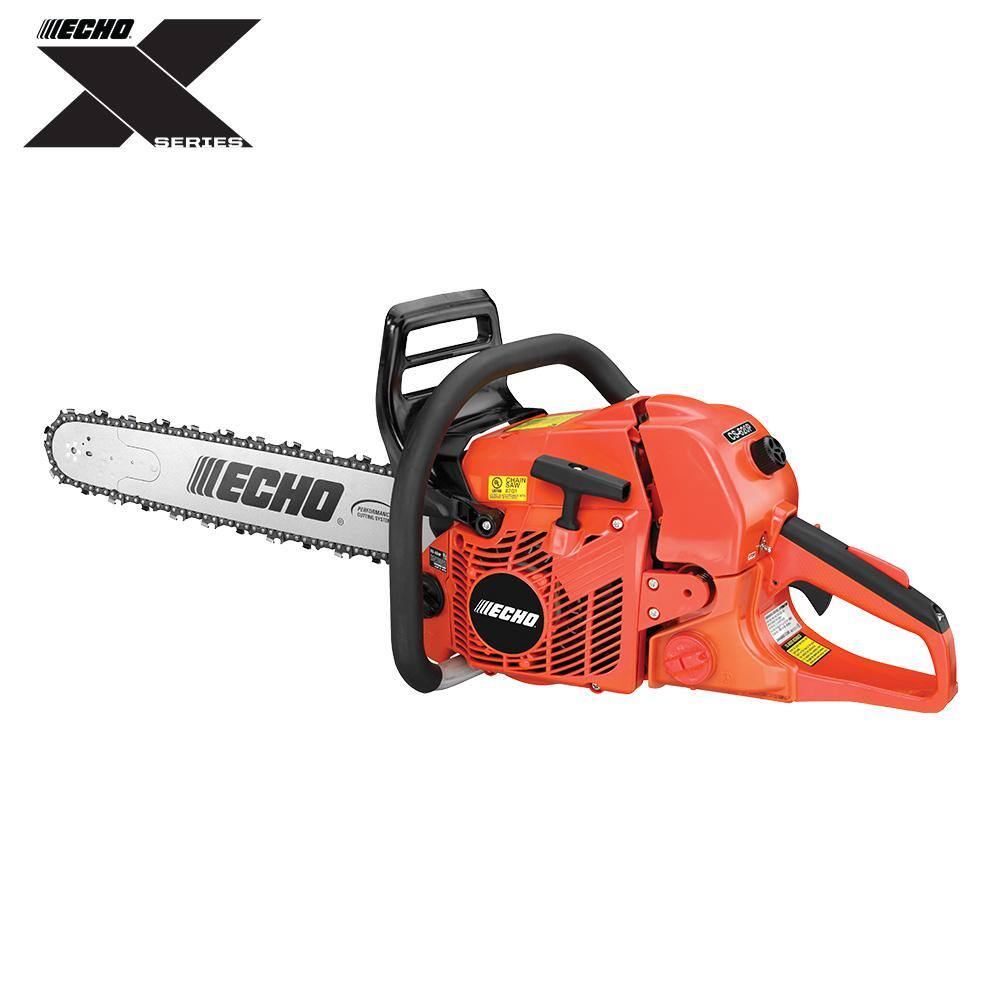 ECHO 24 in. 59.8 cc Gas 2-Stroke X Series Rear Handle Chainsaw CS-620P-24