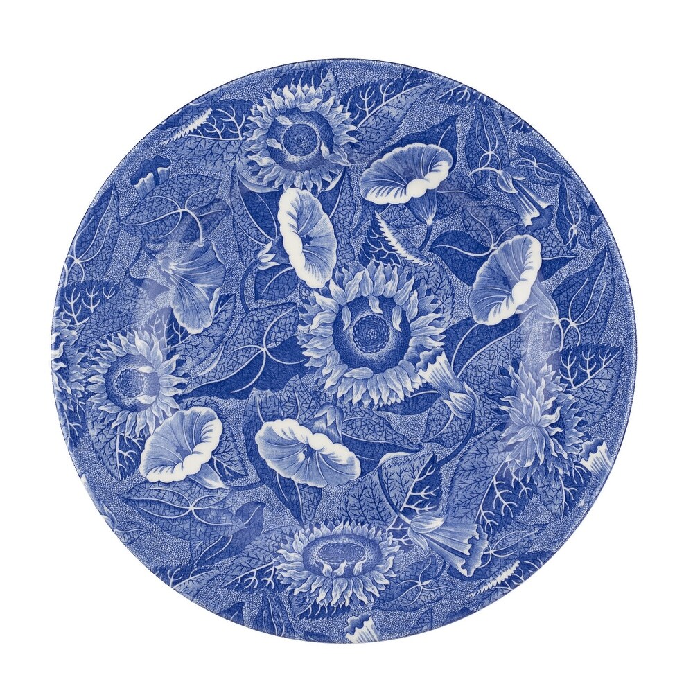 Spode Blue Room Sunflower Dinner Plate   11 inch