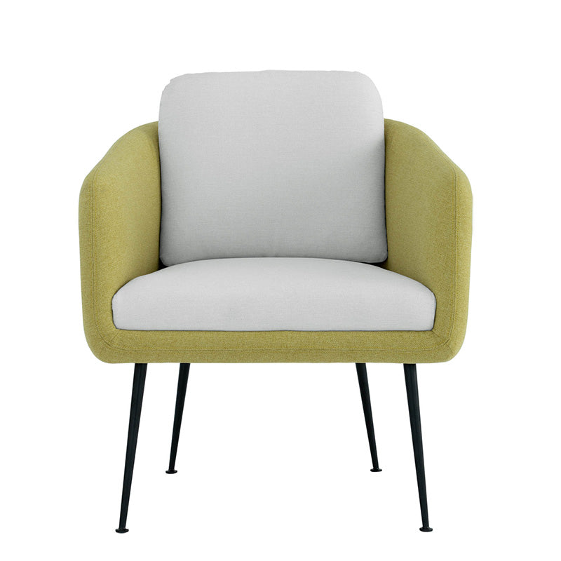 COUGAR Lounge Chair - Tea Green & Pale Golden