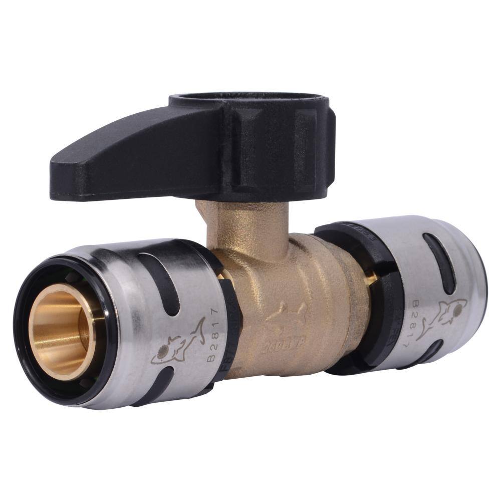 SharkBite EvoPEX 34 in. Brass Push-to Connect Ball Valve K22185A