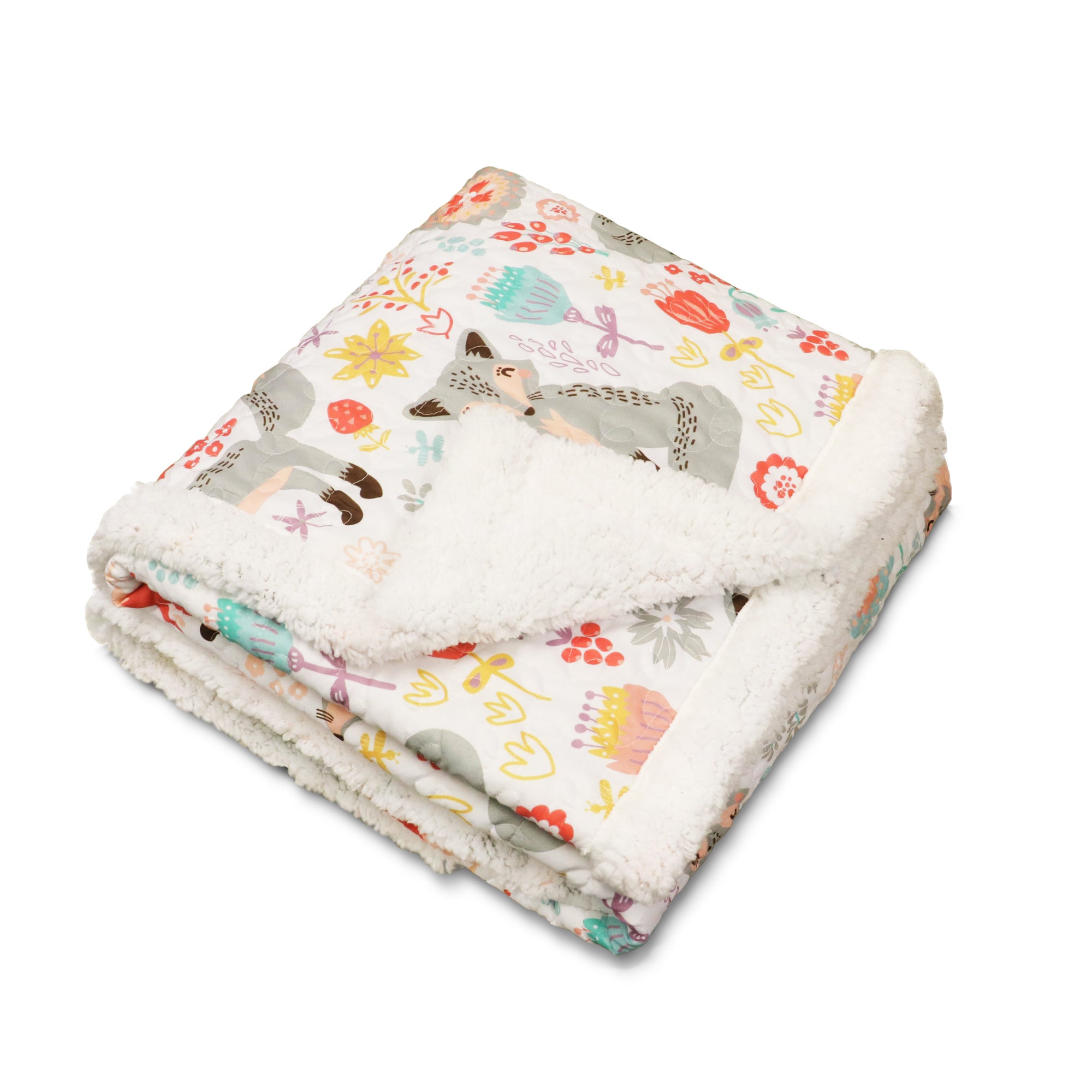 Pixie Fox Throw Sherpa