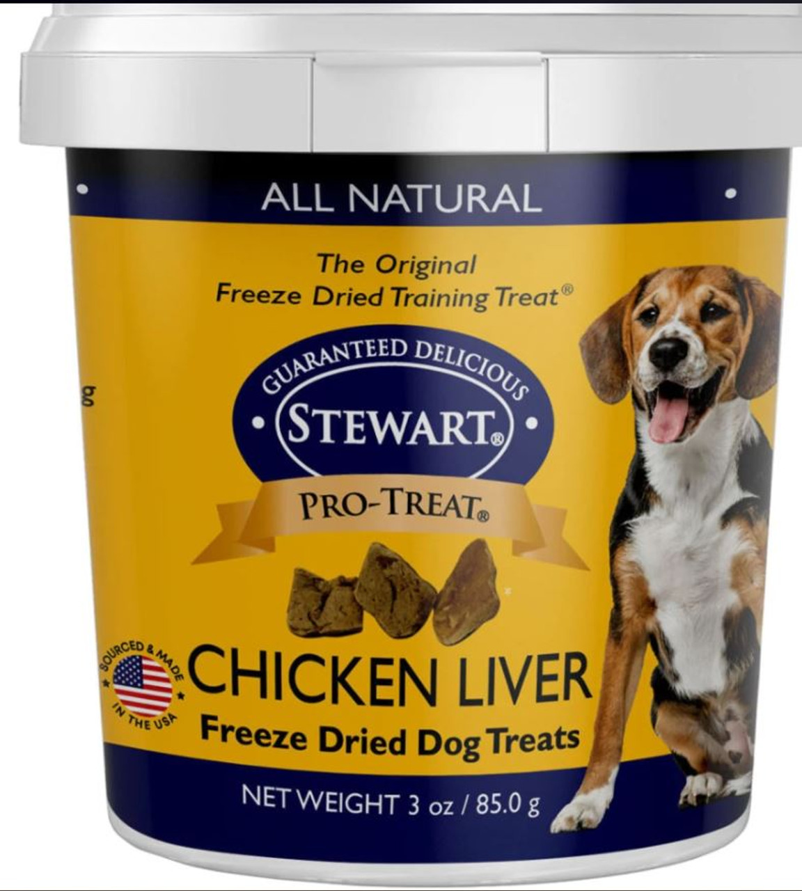 Stewart Pro-Treat Freeze-Dried Chicken Liver Dog Treats