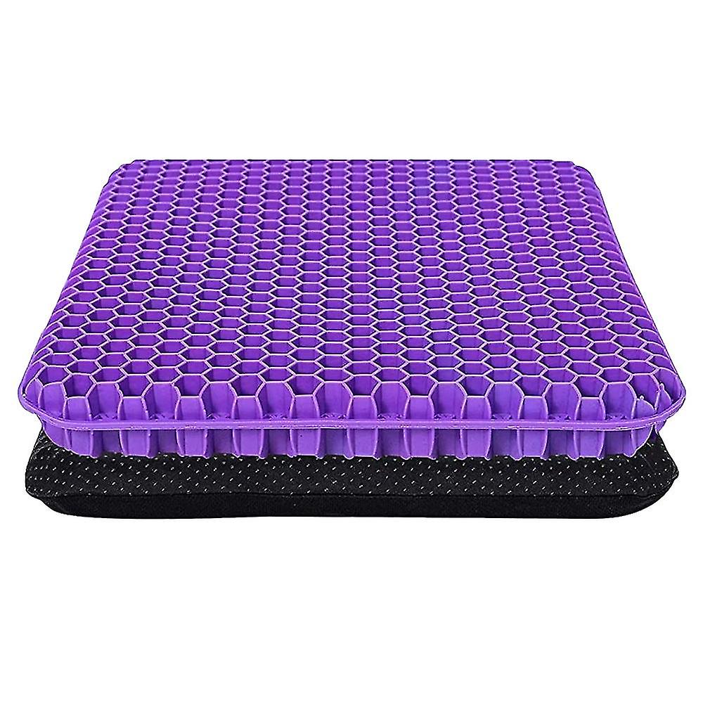 Extra-large Gel Cushion Breathable Honeycomb Relief Egg Cushion Home Office Chair Cars Wheelchair (