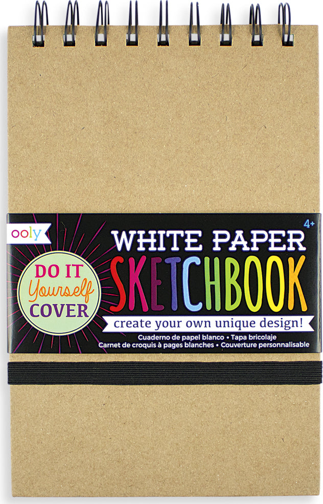 White Paper Sketchbook - Small