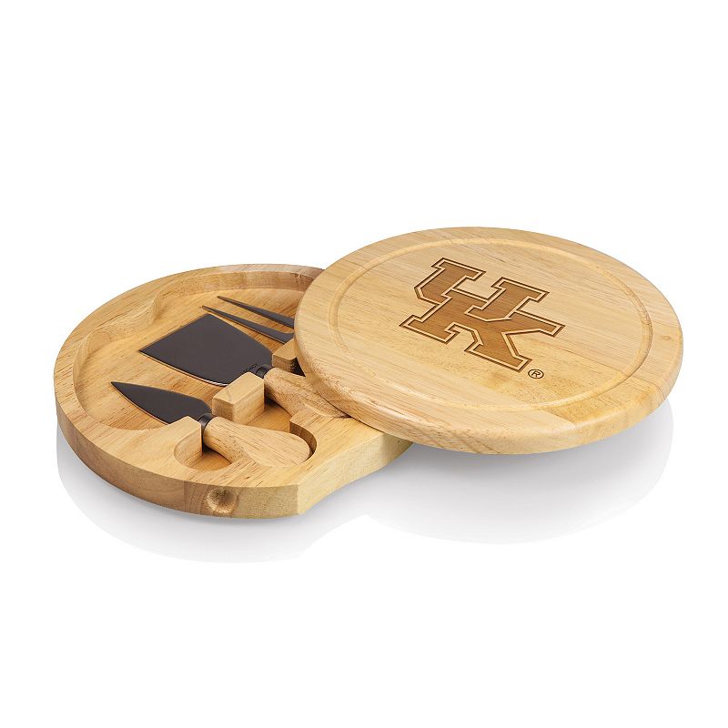 Picnic Time Kentucky Wildcats Brie Cheese Cutting Board and Tools Set