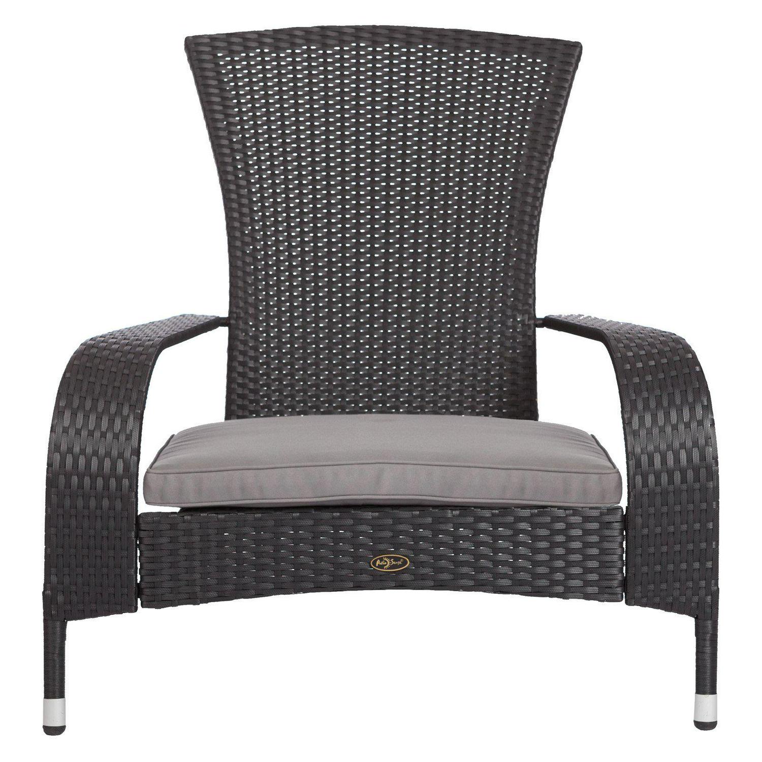 Balkene Home Black Coconino Wicker Chair