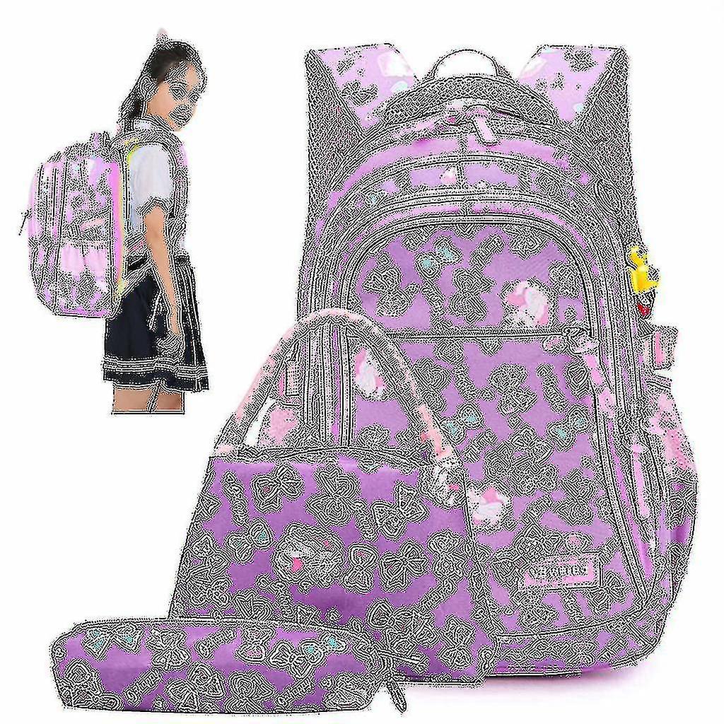 Chdz Prints Pri Student Satchel Backpack Girls Boys Bag C