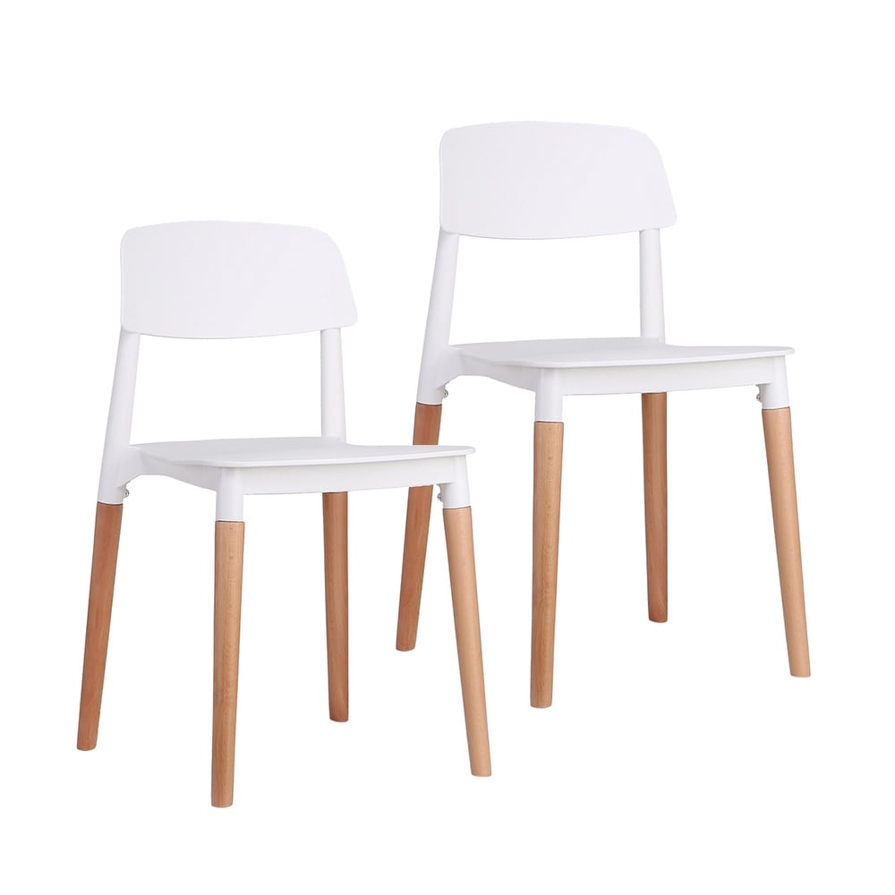 Porthos Home Clyde Stackable Dining Chairs (Set Of 2)