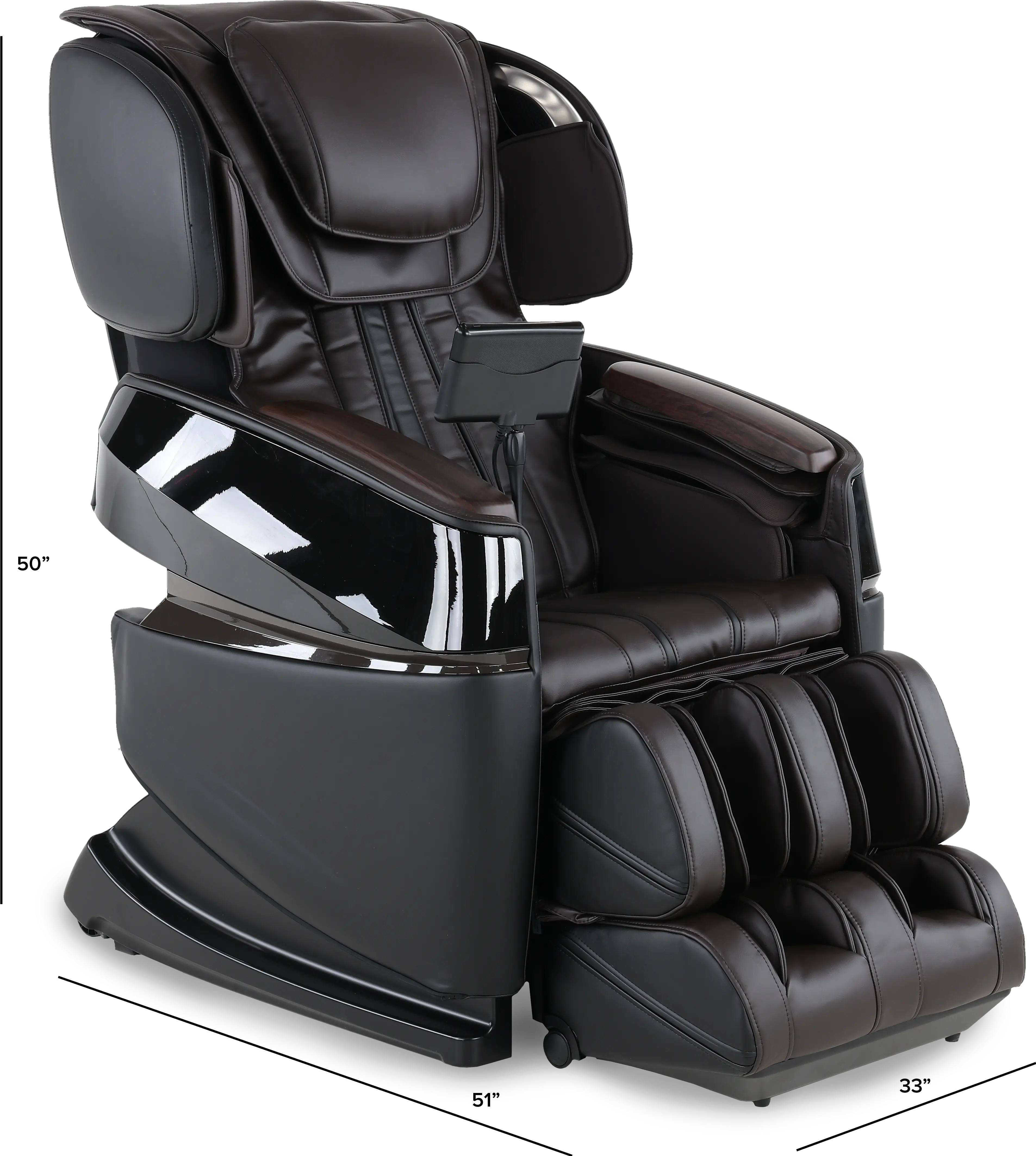 Cozzia Espresso CZ-681 Zen 3D Pro Massage Chair