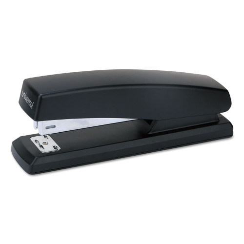 Universal Economy Full-Strip Stapler， 20-Sheet Capacity， Black (43118)