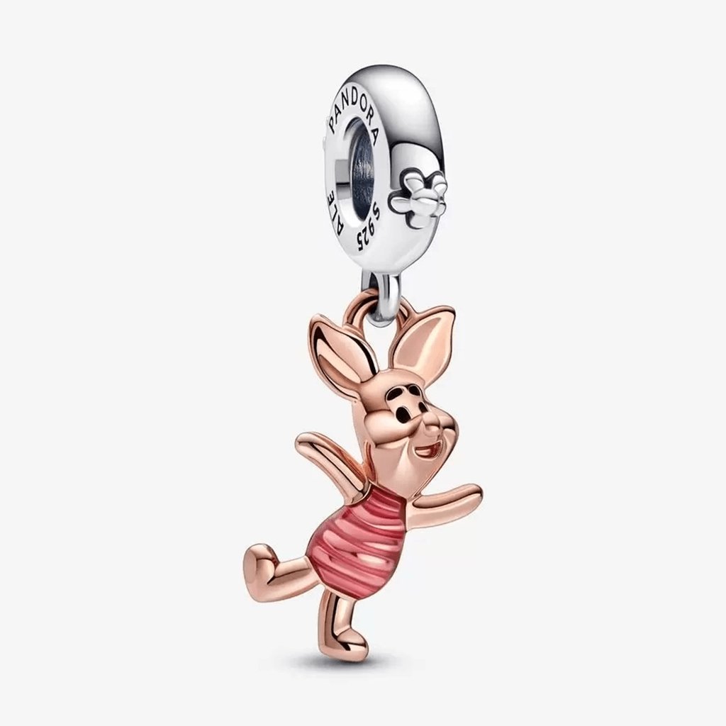 PANDORA  Disney Winnie the Pooh Piglet Dangle Charm