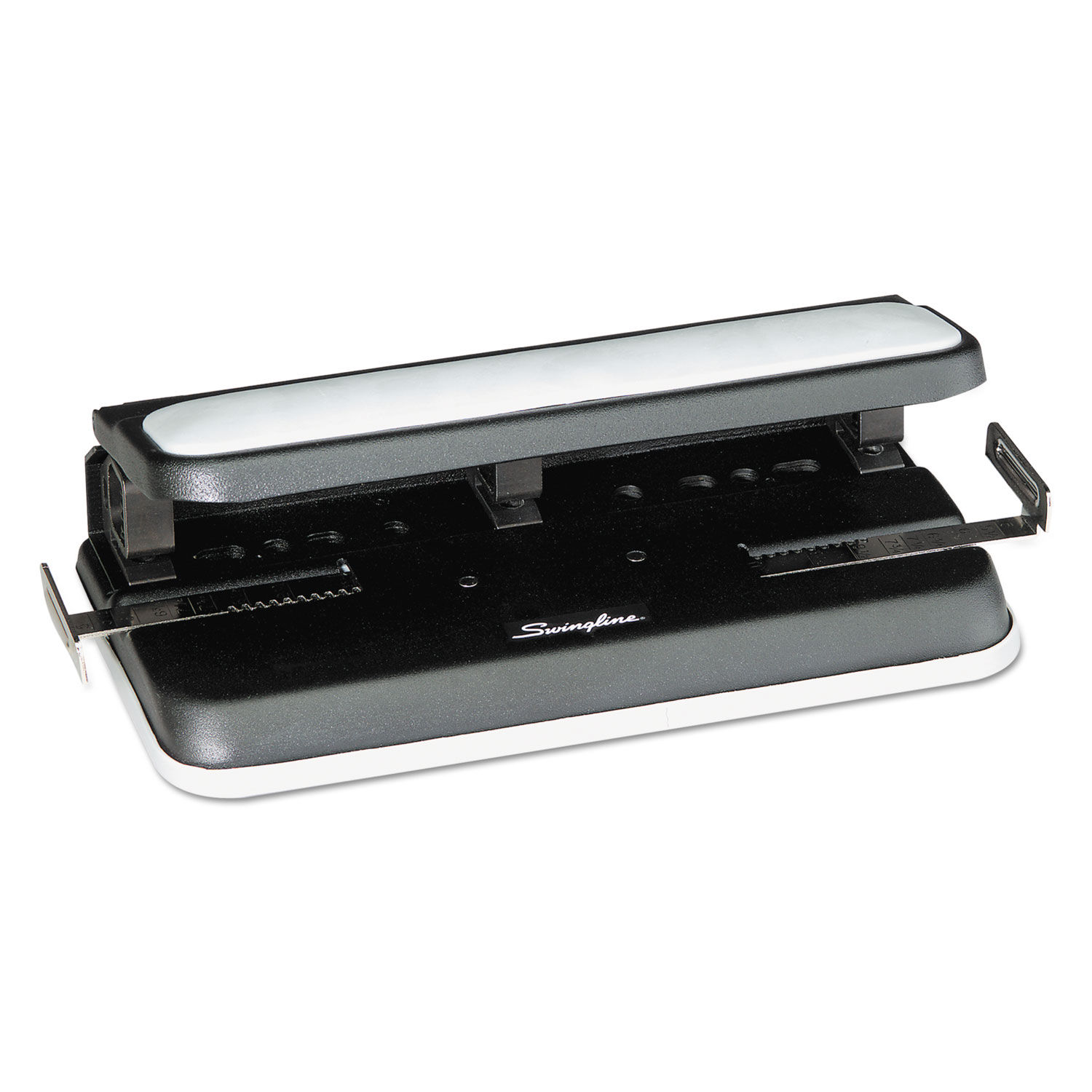 32-Sheet Easy Touch Two- to Three-Hole Punch with Cintamatic Centering by Swinglineandreg; SWI74300