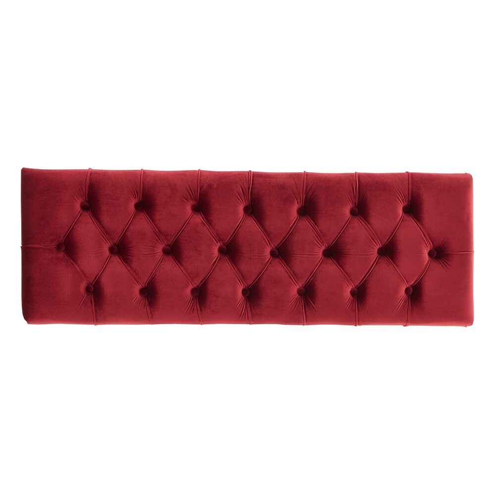 Klaus Velvet Tufted Bench by iNSPIRE Q Bold