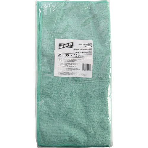 Genuine Joe General Purpose Microfiber Cloth  GJO39505