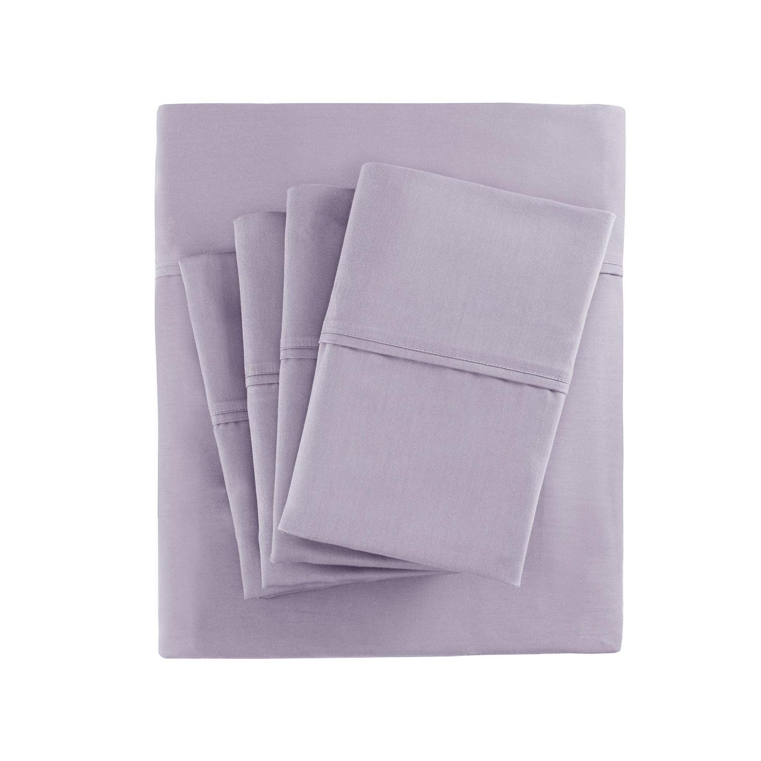 Comfort Classics 800 Thread Count Cotton Blend Sheet Set Split King Purple  Crowdfused