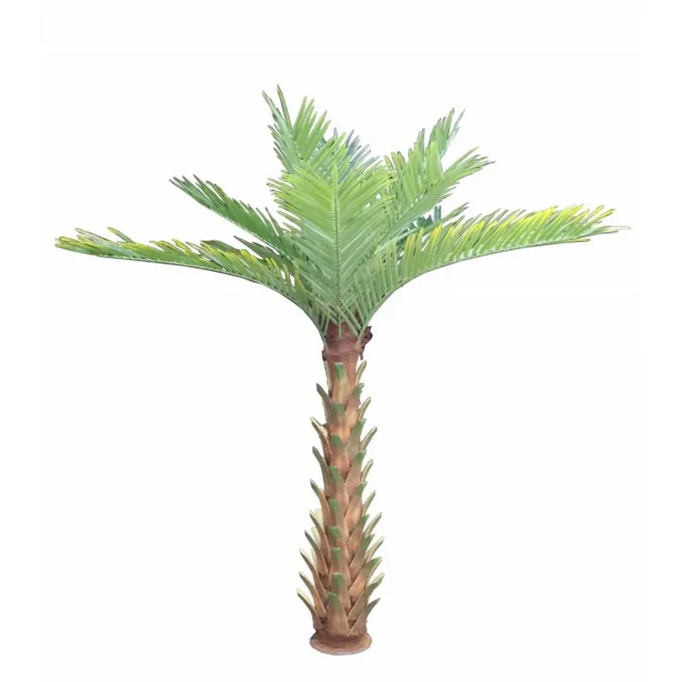 ARTIFICIAL TOPIARY plant palm tree with real bark 15  feet height hotel engineering garden decorative customized garden supplies