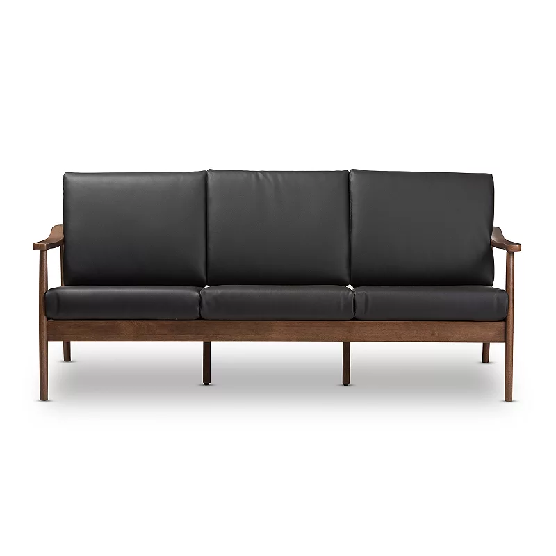 Baxton Studio Venza Mid-Century Modern Sofa