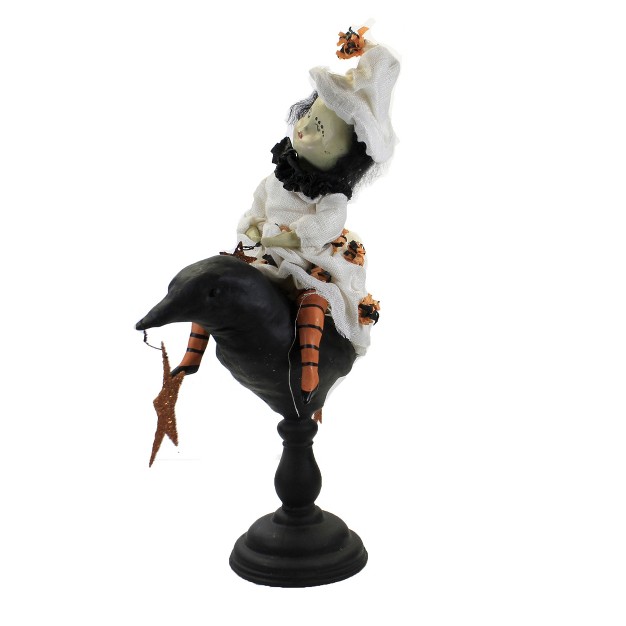 Dee Foust harvey Kallie x27 s Crow One Figurine 14 75 Inches Halloween Witch 81029 Polyresin Multicolored