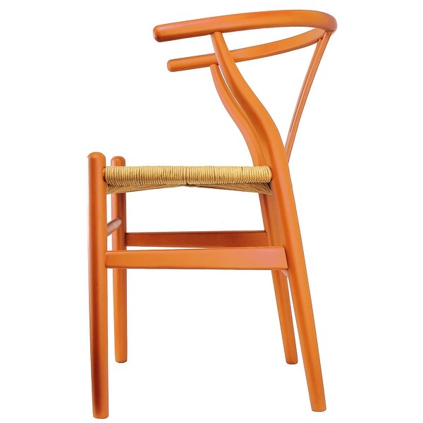 Dining Armchair with Woven Paper-cord Seat