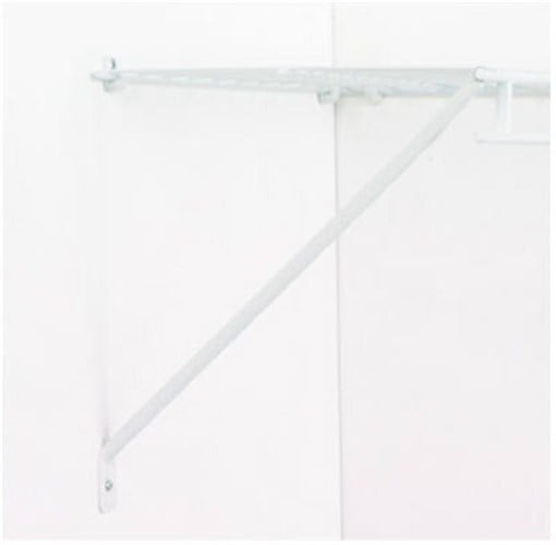 ClosetMaid 12 Inches White Wire Shelving Support Bracket 2-Pack