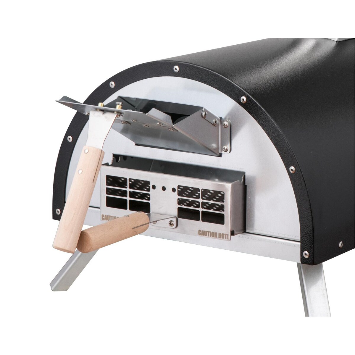 WPPO Le Peppe Portable Pizza Oven w/ Peel | WKE-01BLCK