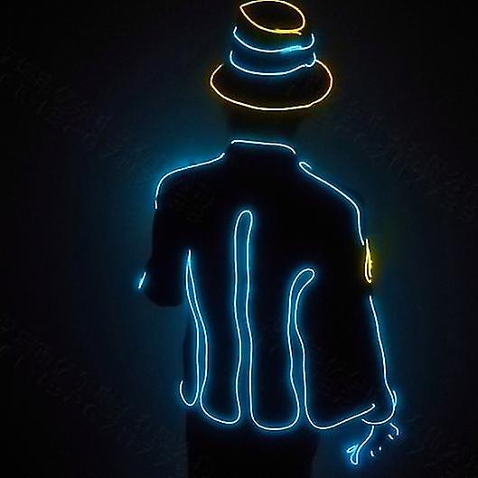 Led Glowing Jacket Luminous Christmas Thanksgiving Halloween Clothes Not Included， Only Lights