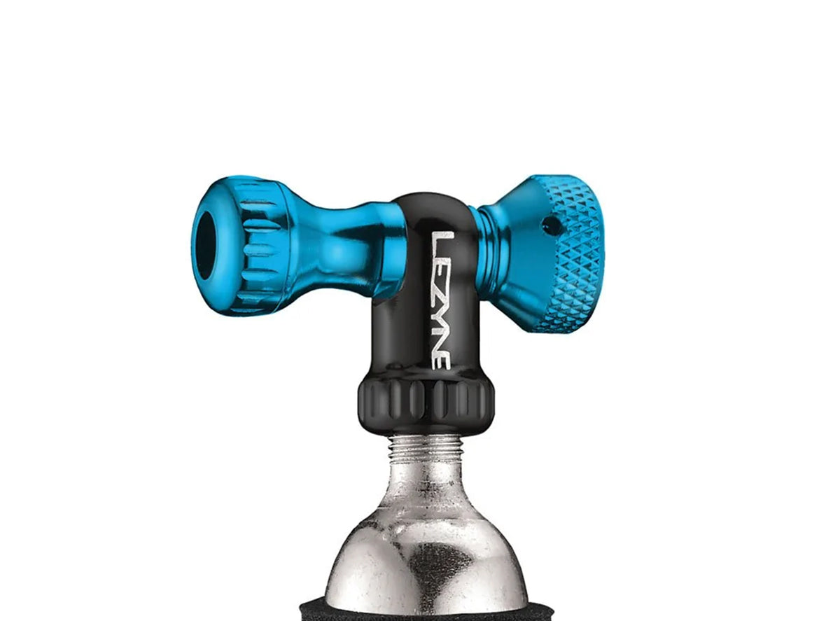 Lezyne Control Drive CO2 Inflator Head - Blue