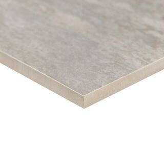 MSI Metallic Steel 24 in. x 48 in. Matte Porcelain Stone Look Floor and Wall Tile (16 sq. ft.Case) NMETSTE2448