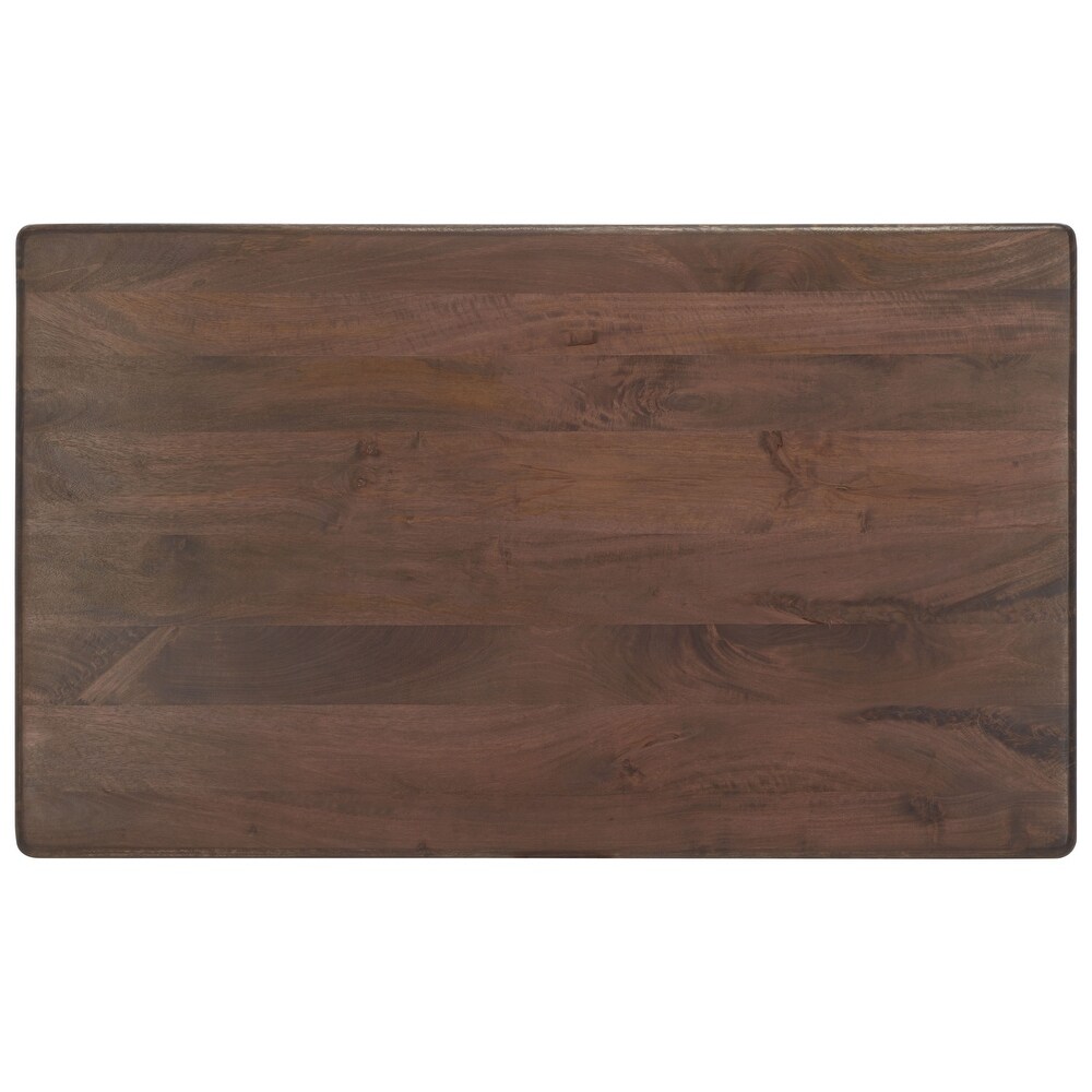 SAFAVIEH Couture Collection Felicity Walnut Wood Coffee Table   44\