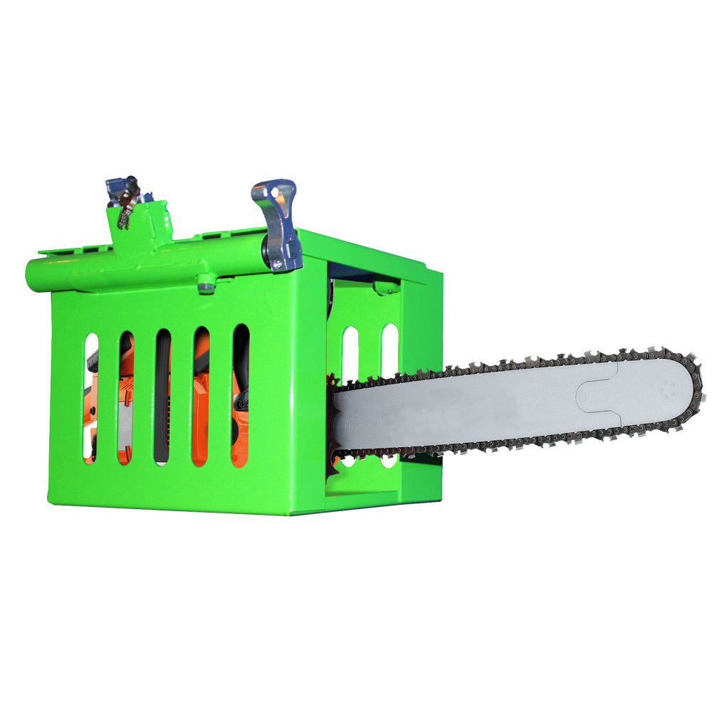 Green Touch Lockable Multi Tool Cage For Open/Enclosed Trailers