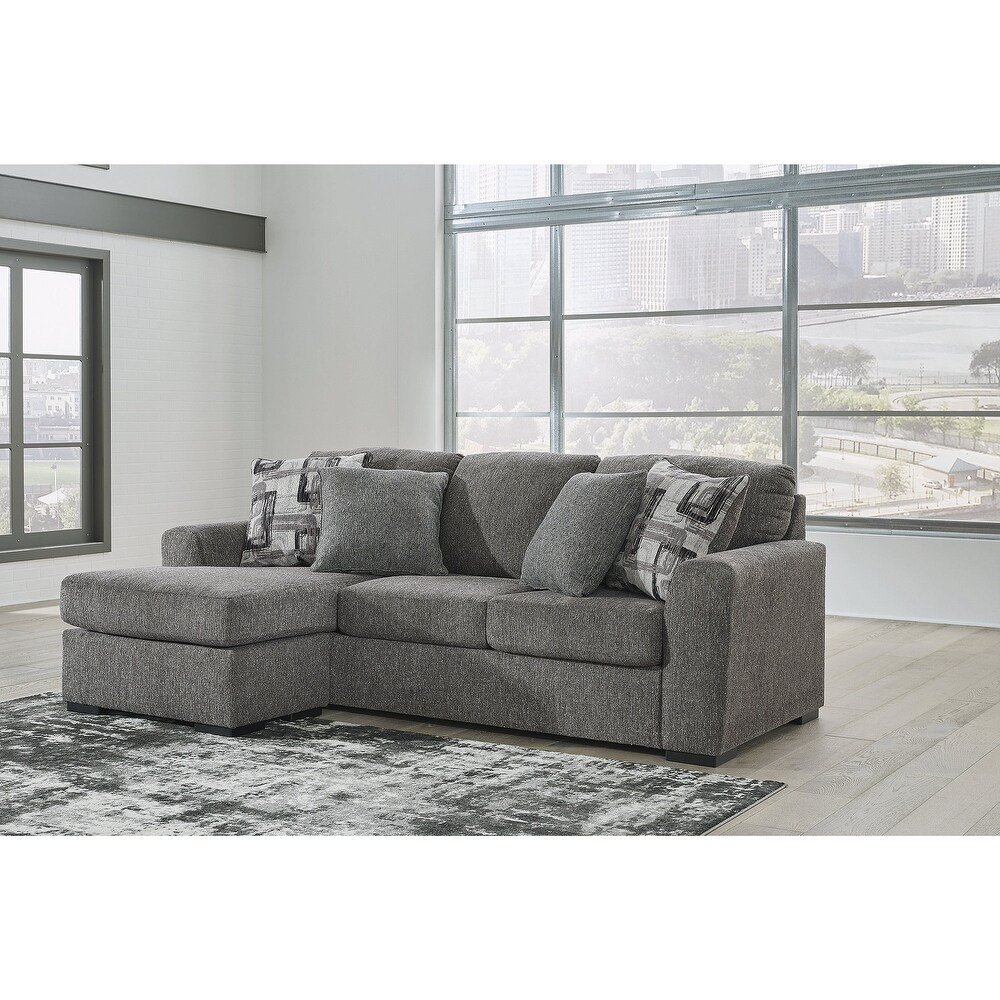 Signature Design by Ashley Gardiner Pewter Sofa Chaise   101\