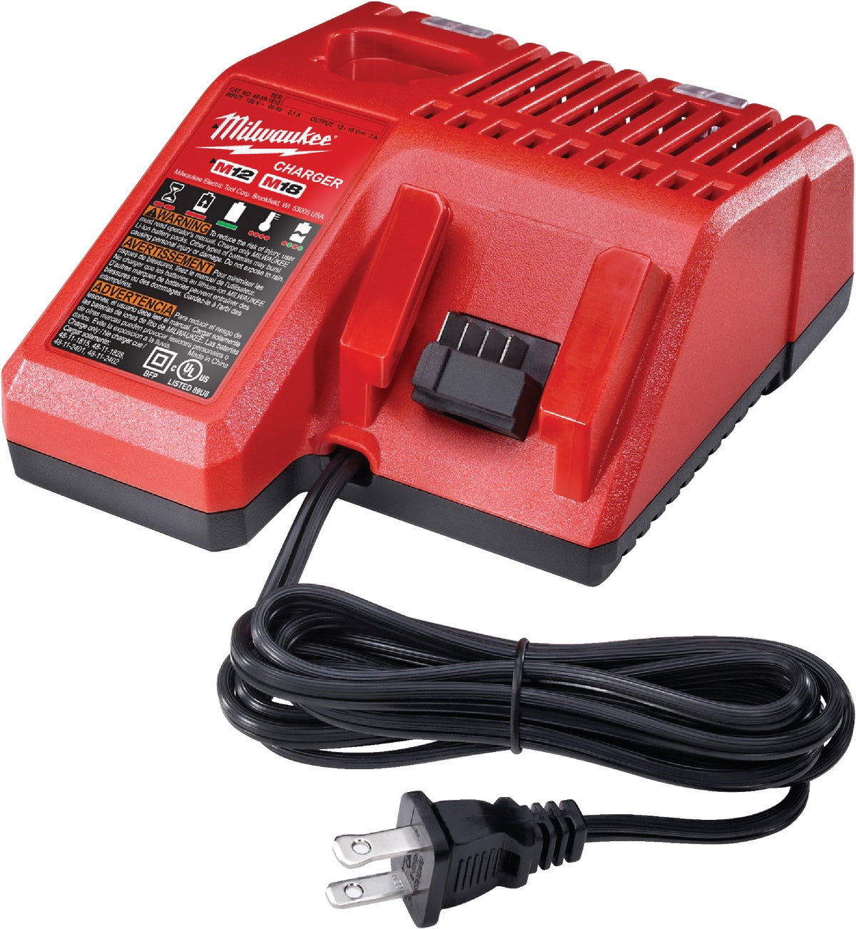 MW M18 M12 Li-Ion Battery Charger