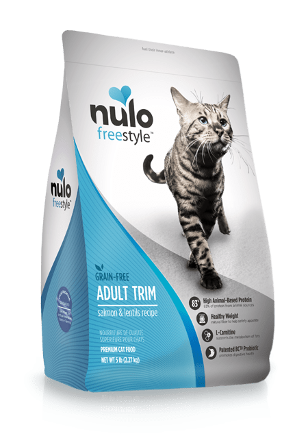 Nulo FreeStyle Adult Trim Grain Free Salmon and Lentils Dry Cat Food