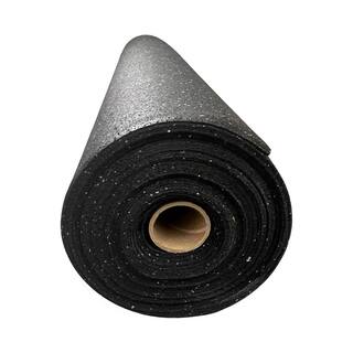 AbsorbaSound 4 ft. x 50 ft. x 0.08 in. Recycled Rubber Underlayment for All Flooring MCR108S-2MM