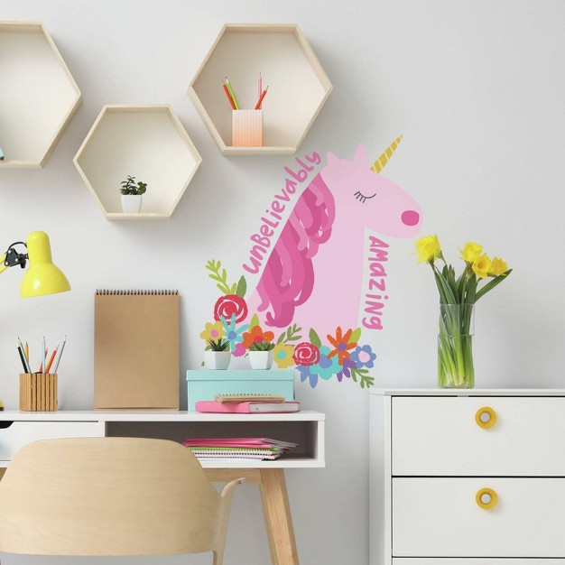 Amazing Unicorn Giant Peel And Stick Wall Decal Roommates