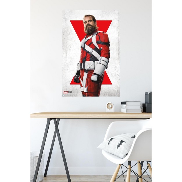 Trends International Marvel Black Widow Red Guardian One Sheet Unframed Wall Poster Prints