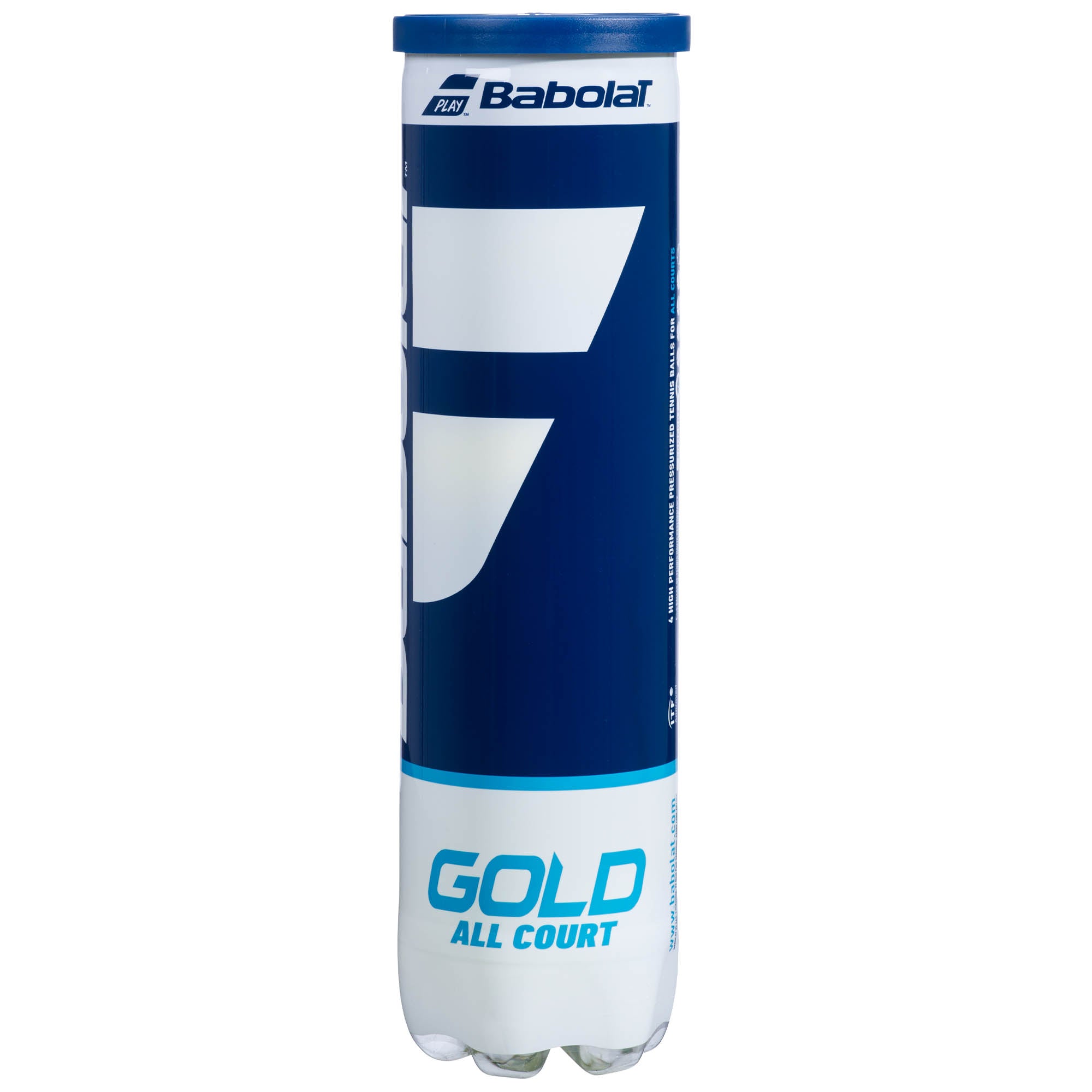 Babolat Gold All Court Tennis Balls - Tube Of 4