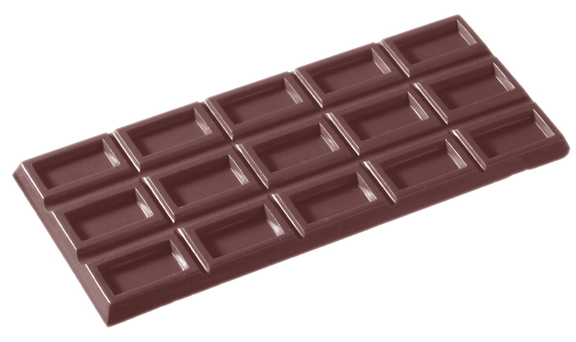 Chocolate World CW2109 Chocolate mould tablet 3x5 ...