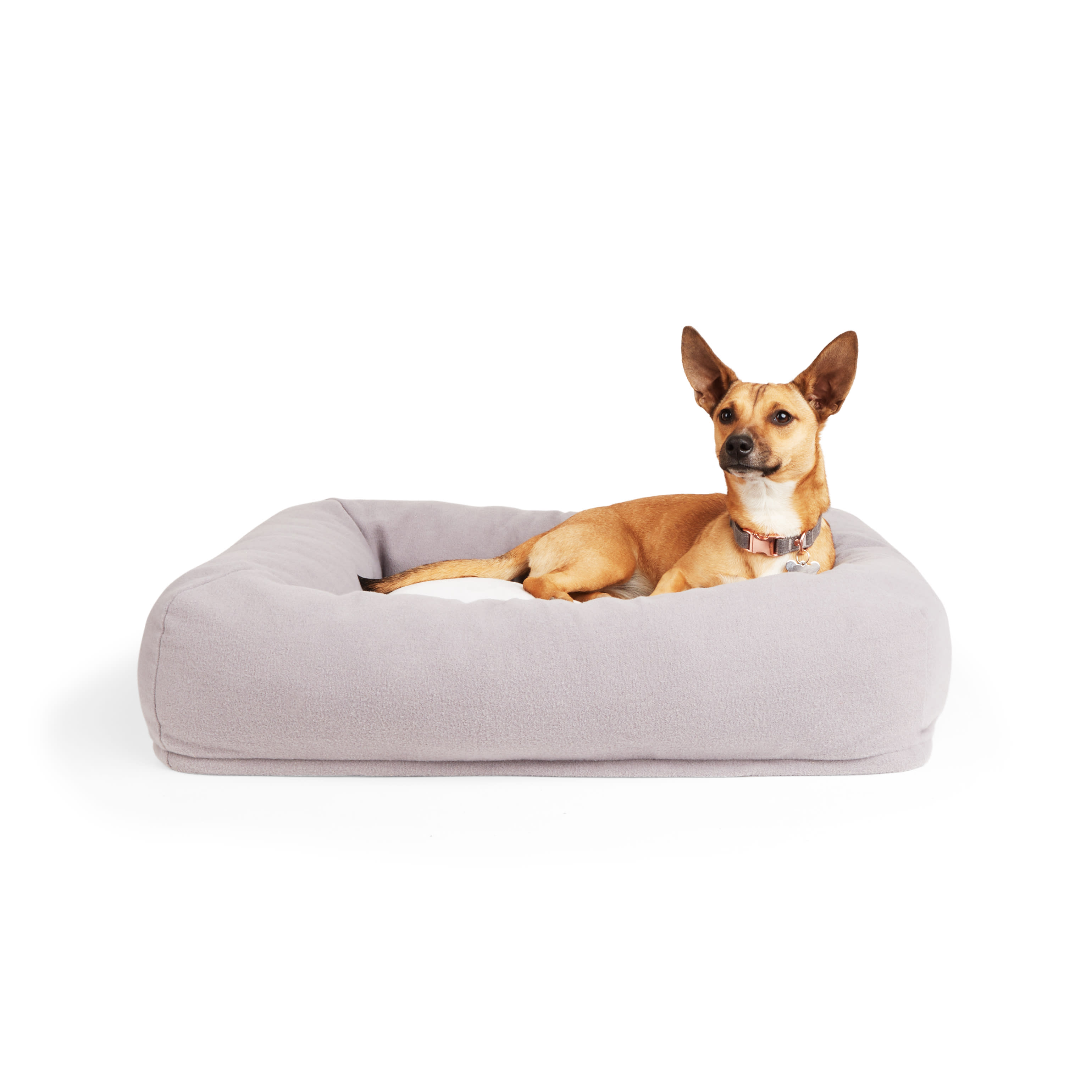 EVERYYAY Essentials Felt Dog Lounger， 32