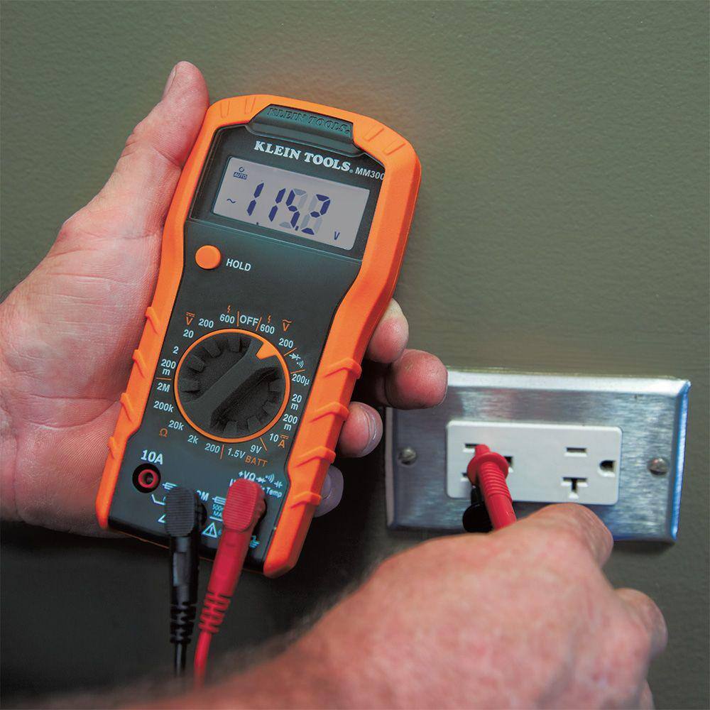 Klein Tools Test Kit with Multimeter Non-Contact Volt Tester Receptacle Tester 69149P