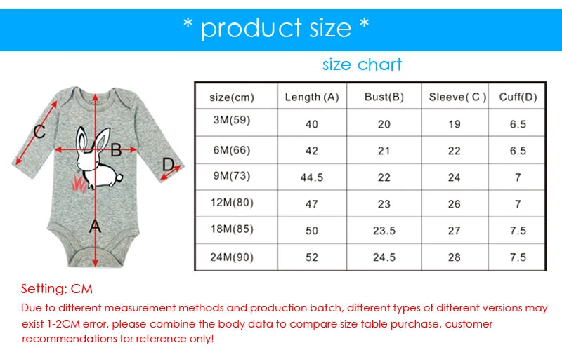 Baby Bodysuit Newborn Babies Clothes Long Sleeve Black Unisex 3 6 9 12 18 24 Months Baby Clothing