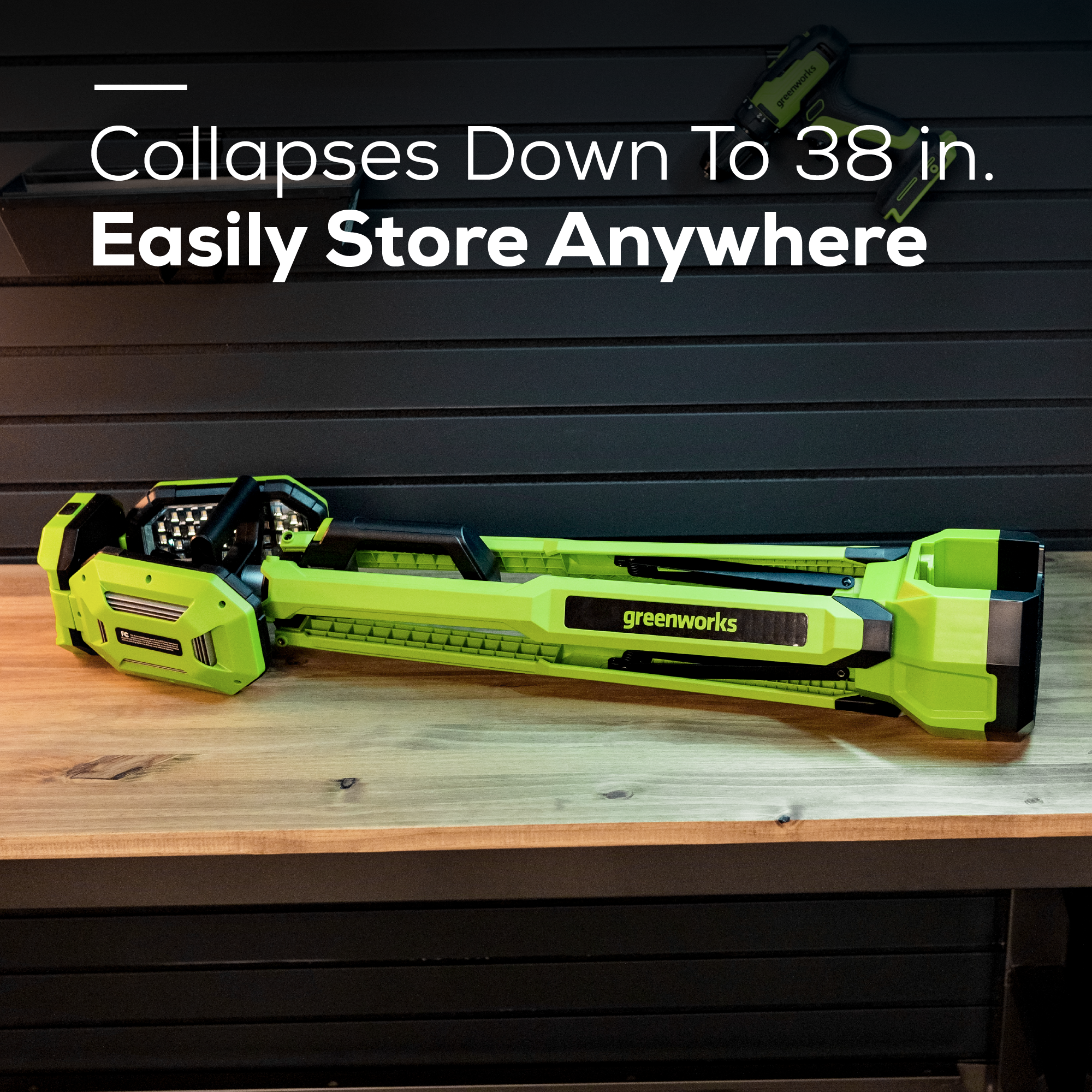 24V Cordless Battery Standing Light (Tool Only)