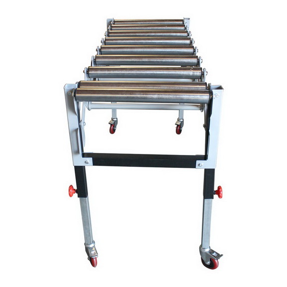 Oasis Machinery T1732 Adjustable Roller Table Conv...