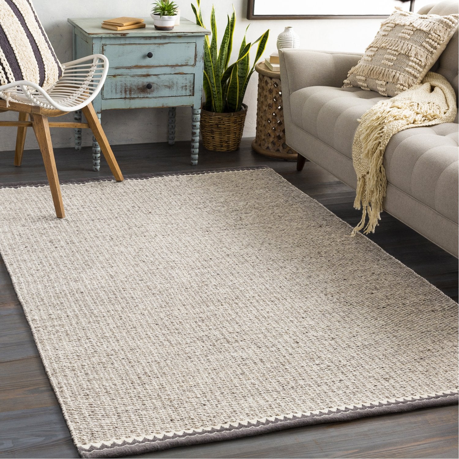 Retro Hand Woven Rug