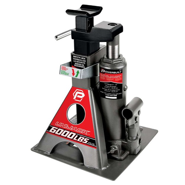 Powerbuilt 3 Ton Unijack Bottle Jack And Jackstand In One