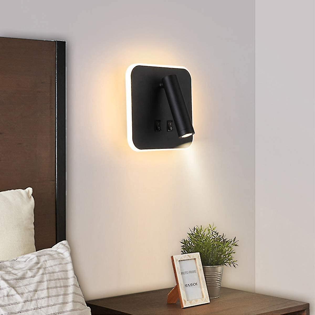 Interior Wall Light Led Reading Light Bedside Wall Light Hotel Interior Bed Wall Lights Corridor Wall Lamp