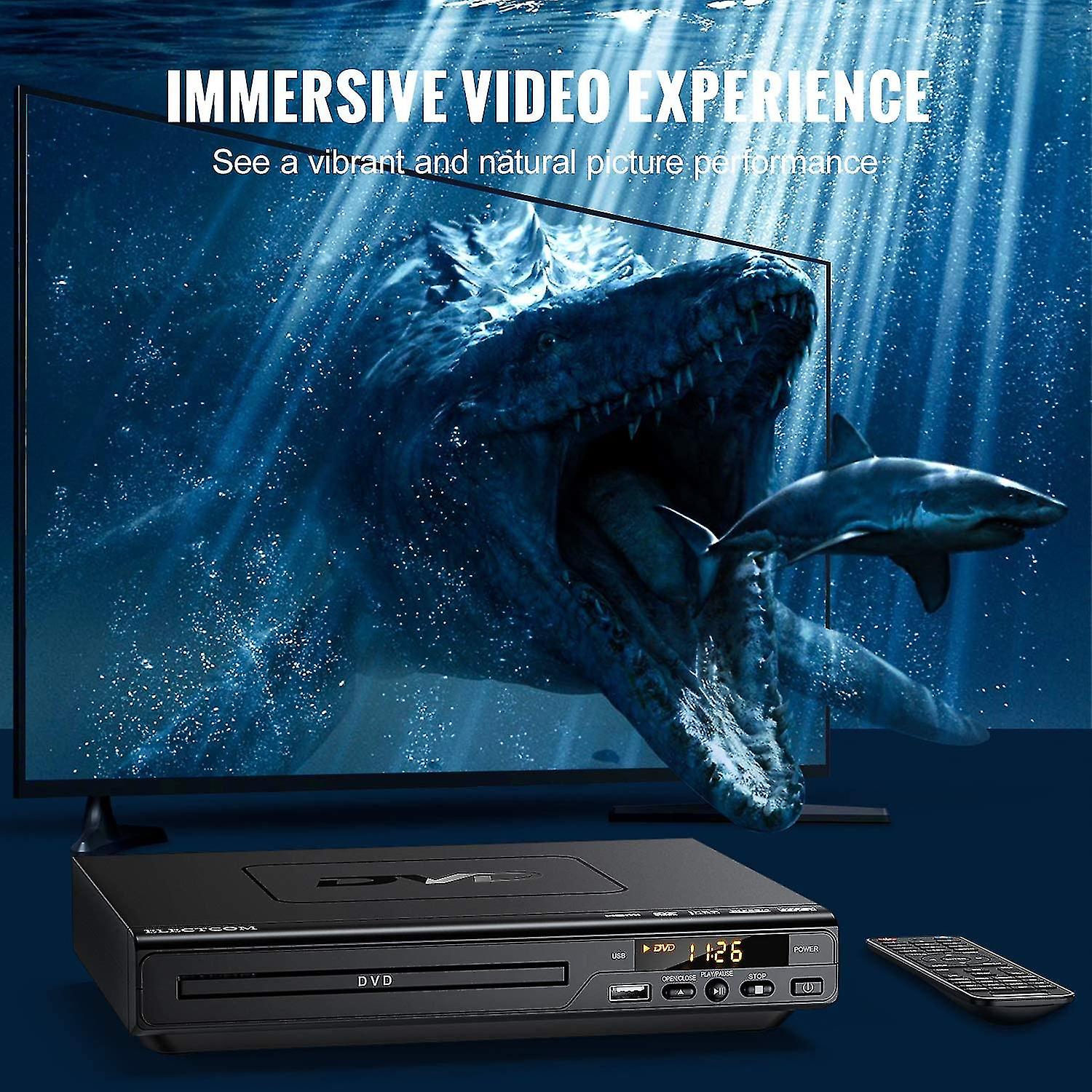 Dvd Player， Cd Players For The House， Dvd Players For Tv， Multi Region， Stop Point Memory， Usb 2.0/3.0