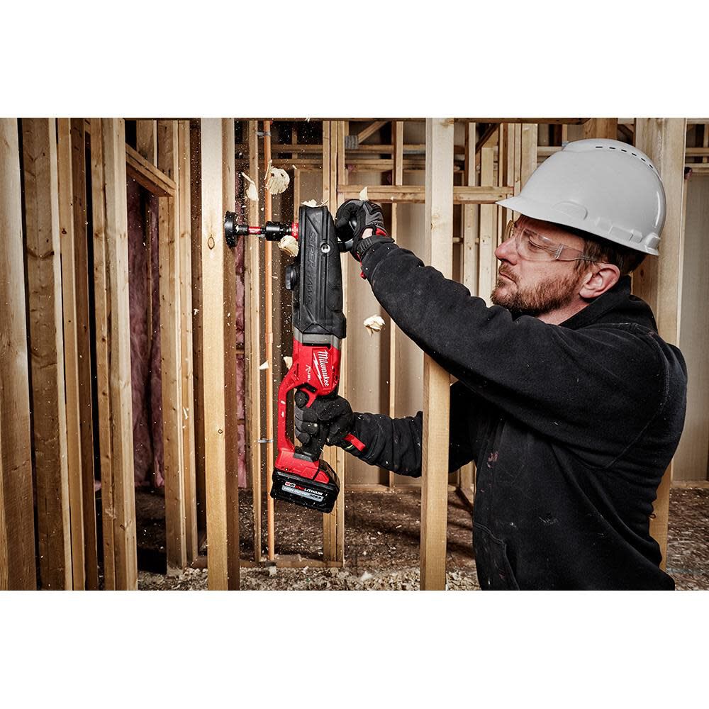 Milwaukee M18 FUEL Super Hawg Right Angle Drill with QUIK-LOK 2811-20 from Milwaukee