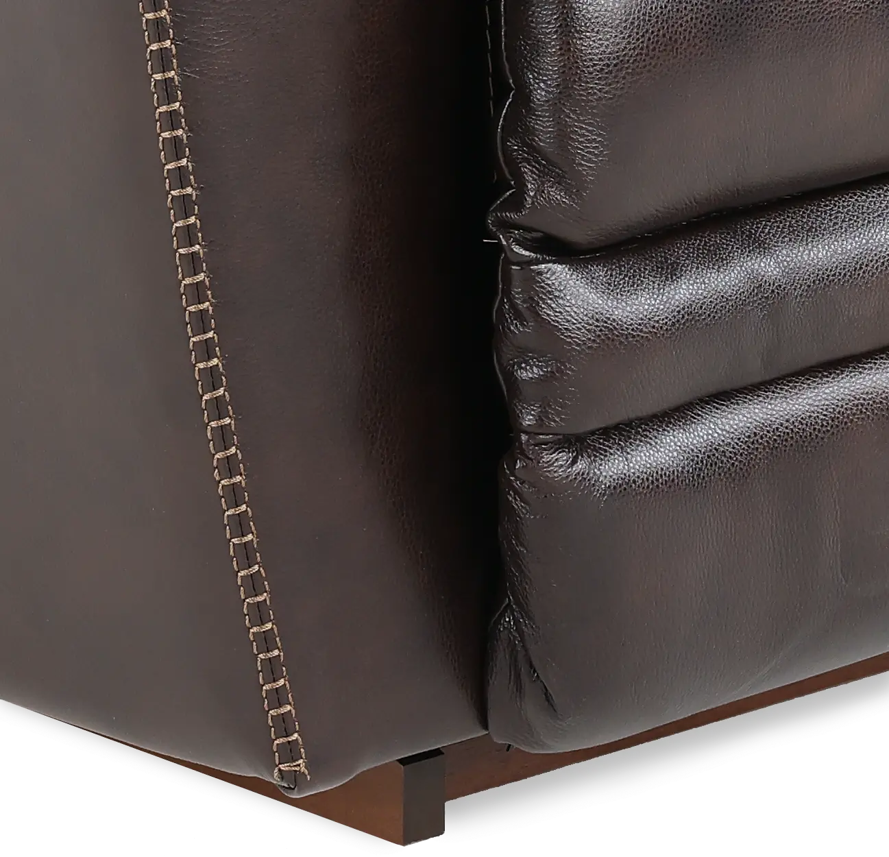 Talladega Chestnut Brown Rocker Recliner with Massage and Heat