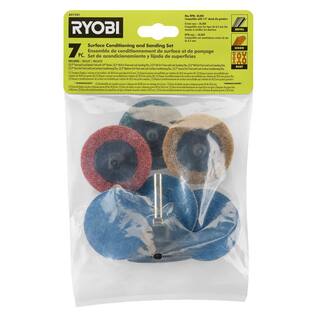 RYOBI Surface Conditioning and Sanding Kit (7-Piece) A91701